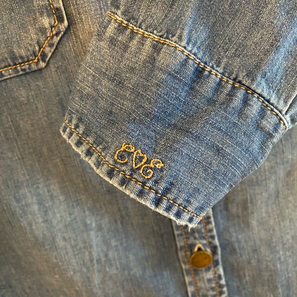 Current Eliott the fleet denim shirt - Picture 6 of 8